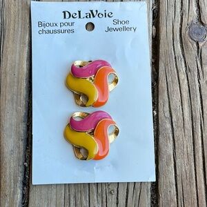 Vintage Colourful Shoe Jewellery